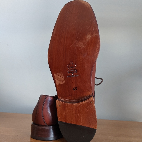 Gentleman Handmade Derby Dress Shoe (Size 11.5-12) - Picture 4 of 6
